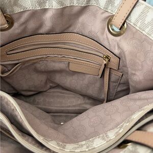 Michael Kors Beige and Cream Women's Tote Bag